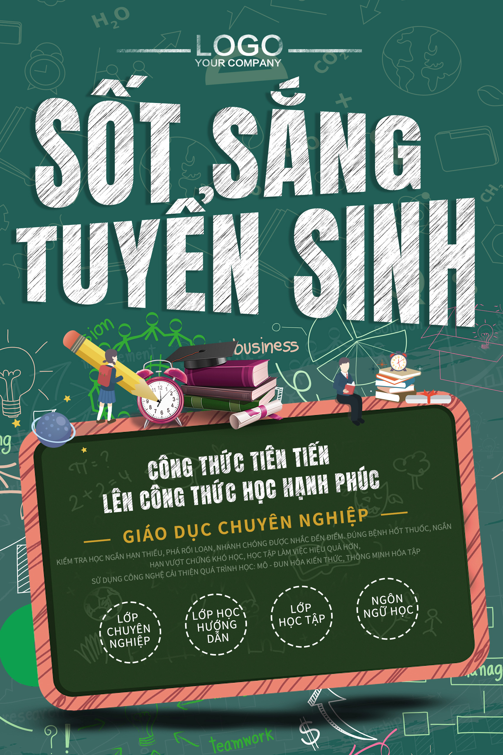 Sốt sắng tuyển sinh 